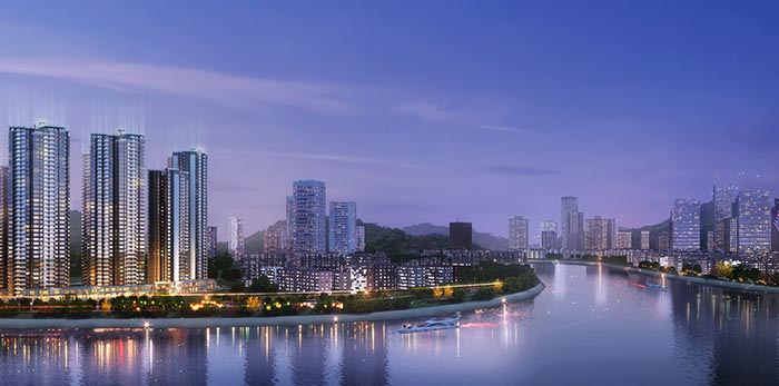 pa旗舰峰景湾效果图